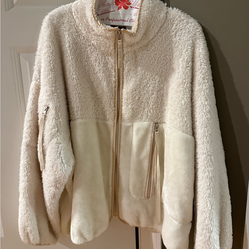 UGG Cream Teddy Jacket